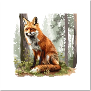Fox Lovers Posters and Art